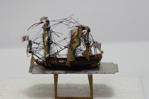 Frigate "Friedrich Wilhelm zu Pferde" (1 p.) 1860 Heinrich Modelle H 57 VL- no shipping - only collection in shop!